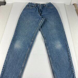 Y2K Levi's Jeans Women 10 Misses Short 550 Relaxed Tapered Leg Blue Cotton Denim